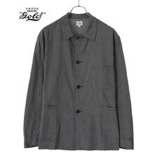 GOLD COVERT CHAMBRAY WORK JACKET 22A-GL15048画像