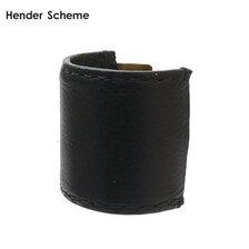 Hender Scheme Not Lying Jewelry Bangle Brass L BLACK画像