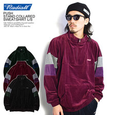 RADIALL PUSH - STAND COLLARED SWEATSHIRT L/S RAD-22SS-CUT003画像
