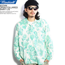 RADIALL &times; TOSHIKAZU NOZAKA ラディアル BOTAN - OPEN COLLARED SHIRT L/S RAD-22SSS-JW001画像