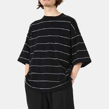marka BORDER TEE S/S - COMBED KNIT BORDER - M22A-09CS01B画像