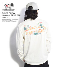 The Endless Summer TES DINER CREW LONG SLEEVE TEE -WHITE- FH-2374319画像