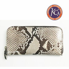 KC,s ラウンドジップ ロング ウォレット パイソン KIW045画像