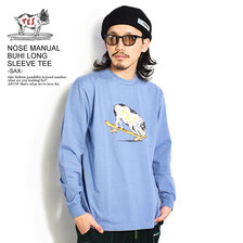 The Endless Summer TES NOSE MANUAL BUHI LONG SLEEVE TEE -SAX- メ FH-2374315画像