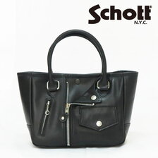 Schott LEATHER MINI RIDERS TOTE BAG 3129108画像