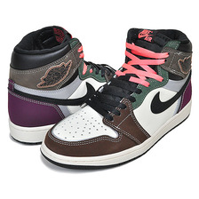 NIKE AIR JORDAN 1 HI OG HANDCRAFTED black/archeo brown DH3097-001画像