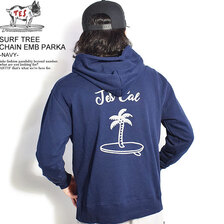 The Endless Summer TES SURF TREE CHAIN EMB PARKA -NAVY- KE-2374303画像