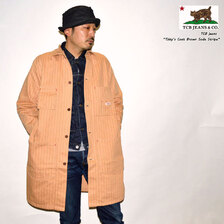 TCB jeans Tabby's Coat Brown Soda Stripe画像