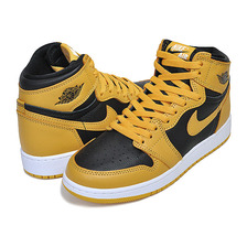 NIKE AIR JORDAN 1 HI OG GS POLLEN pollen/white-black 575441-701画像