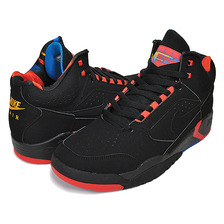 NIKE AIR FLIGHT LITE MID black/black-team orange DQ7687-001画像