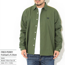 FRED PERRY Fishtail L/S Shirt JAPAN LIMITED F4595画像