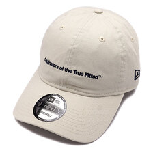 NEW ERA 9THIRTY ベーシック キャップ アイボリー 13054558画像