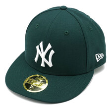 NEW ERA LP 59FIFTY MLB キャップ カスタム ニューヨーク・ヤンキース ダークグリーン 13054427画像