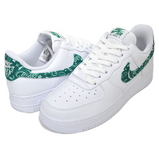 NIKE WMNS AIR FORCE 1 07 ESS white/makachite-white-wht DH4406-102画像