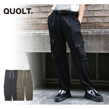 quolt DYED-SATIN PANTS 901T-1598画像