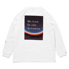 APPLEBUM My Life in The Sunshine L/S Tee WHITE画像