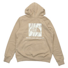 THE NORTH FACE M BOX NSE PULLOVER HOODIE FLAX画像
