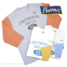 Pherrow's 七分袖 Three-quarter sleeves バイカラー フットボールシャツ 22S-PBUT1画像