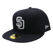 WIND AND SEA &times; San Diego Padres NEW ERA 59FIFTY CAP NAVY画像