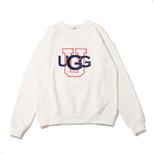 UGG ダブルロゴ刺繍 クルーネック スウェット 22SS-UGTP02画像