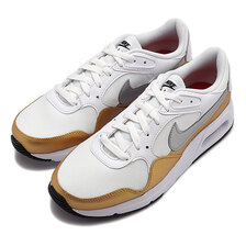NIKE AIR MAX SC WHITE/METALLIC SILVER/METALLIC GOLD/BLACK CW4554-107画像