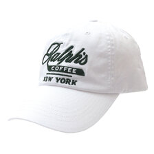 Ralph's Coffee Twill Cap WHITE画像
