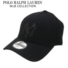 POLO RALPH LAUREN &times; NEW ERA NEW YORK YANKEES 49FORTY CAP BLACK画像