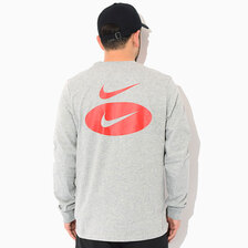 NIKE ESS+ Core 3 L/S Tee Grey DM6367-063画像