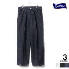 Pherrow's デニム トラウザー Trouser ワンタック プリーツ スラックス 22S-PDBP1画像