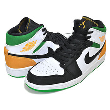 NIKE AIR JORDAN 1 MID SE white/laser orange-black 852542-101画像