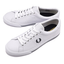 FRED PERRY UNDERSPIN LEATHER WHITE B9200-183画像