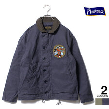 Pherrow's N-1 デッキジャケット ミリタリー U.S.NAVY SEABEES Squadrons スコードロン デコレーション 22S-PN-1(DECO)画像
