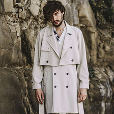 NO ID. BLACK 3wayセパレートトレンチコート 450006-879C画像