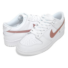NIKE DUNK LOW(GS) white/metallic red bronze DH9765-100画像