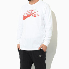 NIKE 3 MO FRNCHSE 2 L/S Tee White DN5264-100画像