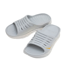 HOKA ONE ONE ORA RECOVERY SLIDE LUNAR ROCK/RADIANT YELLOW 1099673-LRRY画像