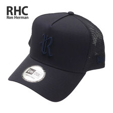 RHC Ron Herman &times; NEW ERA 9FORTY R MESH CAP NAVYxNAVY画像