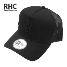 RHC Ron Herman &times; NEW ERA 9FORTY R MESH CAP BLACKxBLACK画像