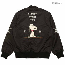 TAILOR TOYO &times; PEANUTS SNOOPY TOUR JACKET "I CAN'T STAND IT!" TT15056画像