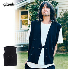 glamb Double Breasted Vest GB0222-KNT02画像