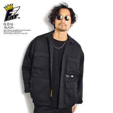FAT &times; Dickies G.D.U. -BLACK- F32210-SH04画像