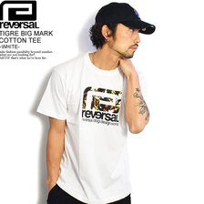 reversal TIGRE BIG MARK COTTON TEE -WHITE- RV22SS001画像