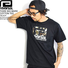reversal TIGRE BIG MARK COTTON TEE -BLACK- RV22SS001画像