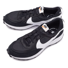 NIKE WAFFLE DEBUT BLACK/WHITE/ORANGE DH9522-001画像