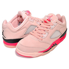 NIKE WMNS AIR JORDAN 5 RETRO LOW GIRLS THAT HOOP arctic orange/siren red-black DA8016-806画像