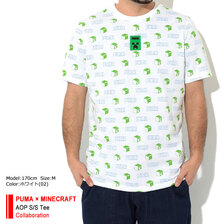 PUMA &times; MINECRAFT AOP S/S Tee 534375画像