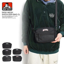 BEN DAVIS WIDE MESH SHOULDER BAG CL BDW-9281CL画像
