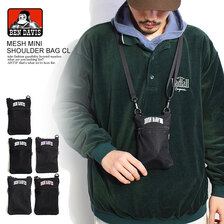 BEN DAVIS MESH MINI SHOULDER BAG CL BDW-8156CL画像