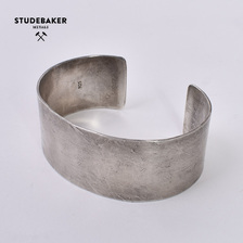 STUDEBAKER METALS BROAD CUFF 1" STERLING SILVER 925画像