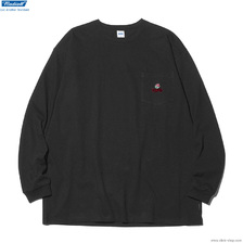 RADIALL ROSE BOWL - CREW NECK T-SHIRT L/S BLACK 22SSCUT010画像